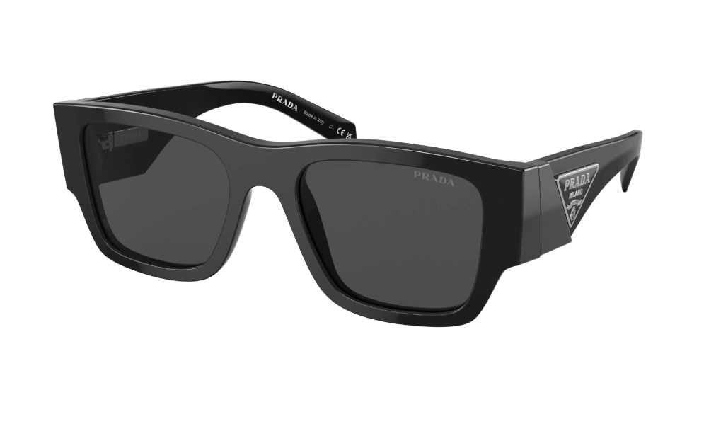 Prada Square Sunglasses Black (SPR 10Z 1AB-5S0)