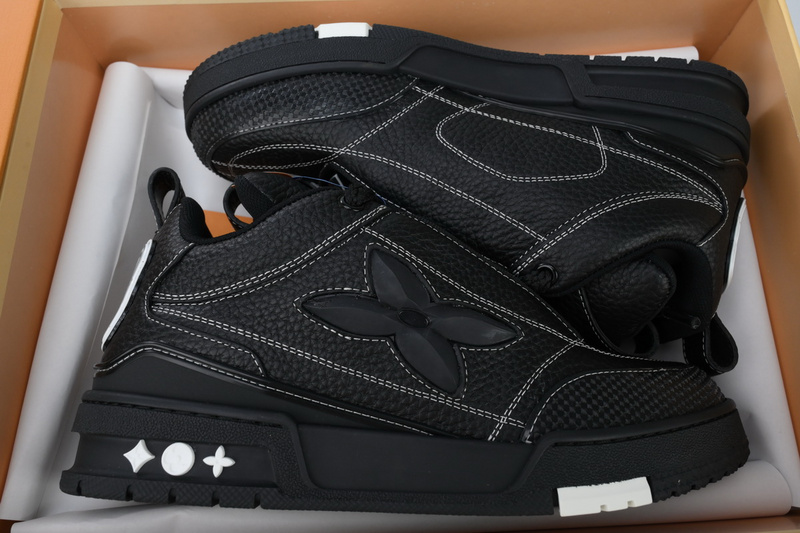 PK God Batch LOUIS VUITTON Skate Sneakers Black