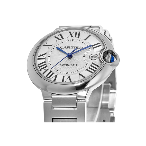 PKStockX Cartier Ballon Bleu 40mm Silver Dial Steel Unisex Watch