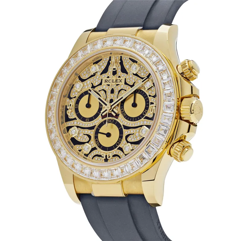 PKStockX Rolex Daytona 'Eye of the Tiger' 116588TBR Yellow Gold