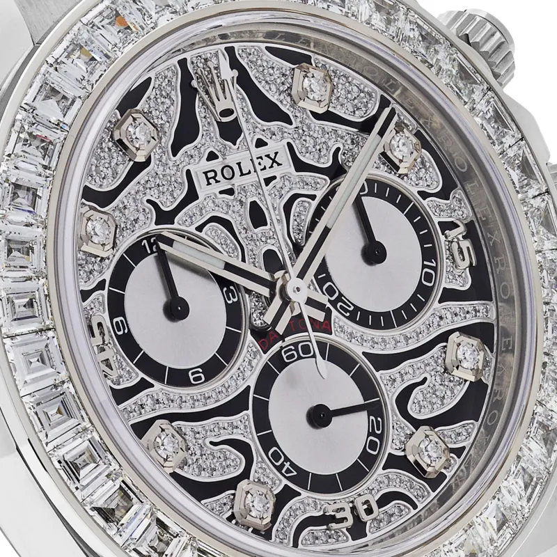 PKStockX Rolex Daytona 'Eye of the Tiger' 116589TBR White Gold