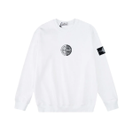 Stone Island Sweatshirt Black White pk01