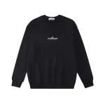 Stone Island Sweatshirt Black White pk02