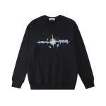 Stone Island Sweatshirt Black White pk04