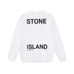 Stone Island Sweatshirt Black White pk04