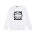 Stone Island Sweatshirt Black White pk05