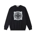 Stone Island Sweatshirt Black White pk05