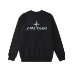 Stone Island Sweatshirt Black White pk07