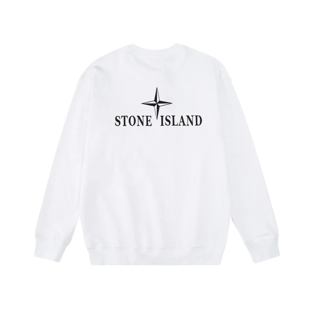 Stone Island Sweatshirt Black White pk07