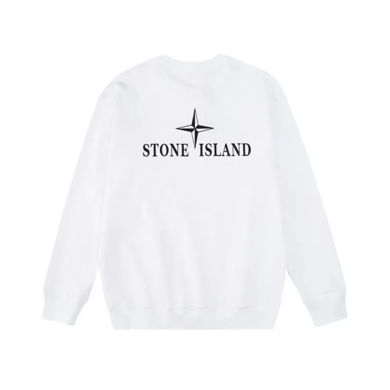 Stone Island Sweatshirt Black White pk07