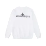 Stone Island Sweatshirt Black White pk08