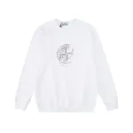 Stone Island Sweatshirt Black White pk09