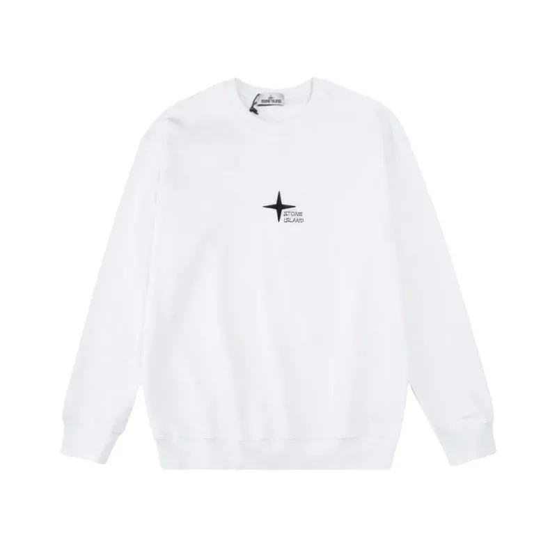 Stone Island Sweatshirt Black White pk10