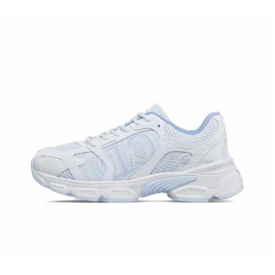 PK God Batch Dior Chrono Sneaker White and Sky Blue Mesh and Leather-Effect Panels 01