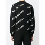 BALENCIAGA Allover Logo Sweater