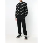 BALENCIAGA Allover Logo Sweater