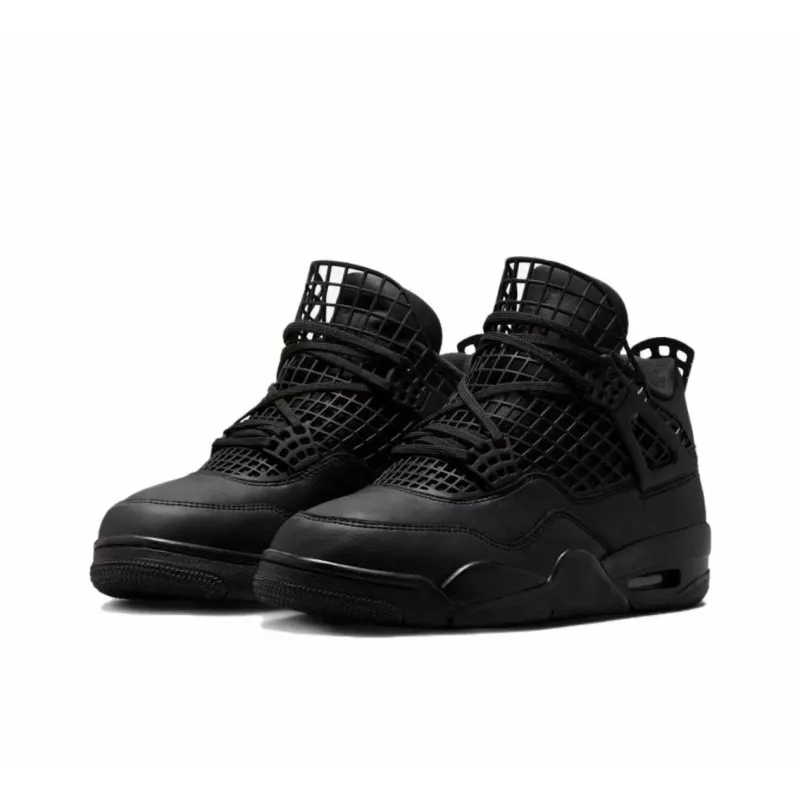PK God Batch Air Jordan 4 Net Black