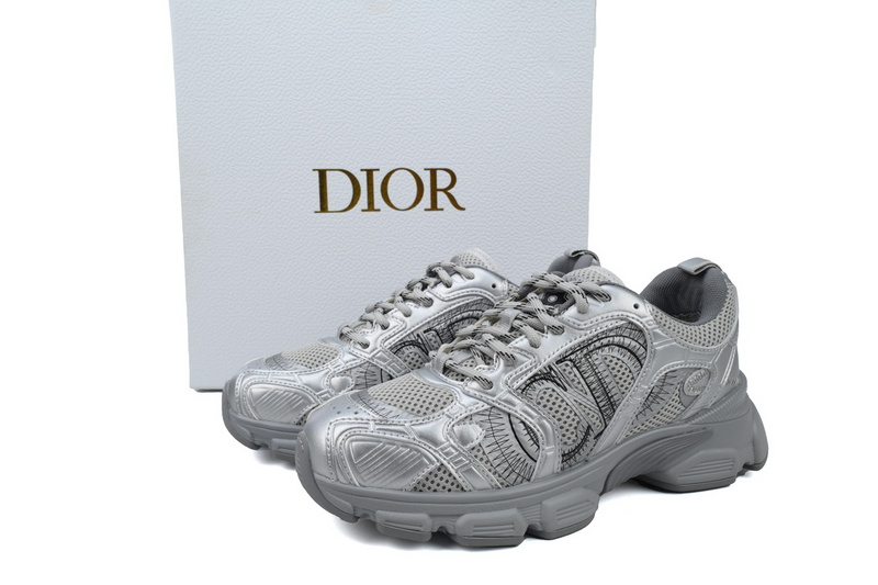 PK God Batch Dior Chrono Sneaker Grey Silver