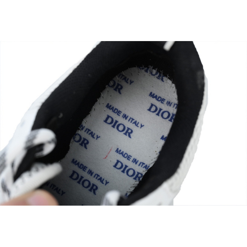 PK God Batch Dior Chrono Sneaker Mesh with White and Black Leather-Effect Panels