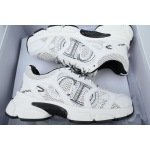 PK God Batch Dior Chrono Sneaker Mesh with White and Black Leather-Effect Panels