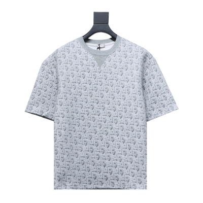 Dior Oblique Relaxed-Fit T-Shirt Terry Cotton Jersey 01