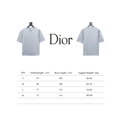 Dior Oblique Relaxed-Fit T-Shirt Terry Cotton Jersey 02