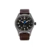 Pkstockx IWC Pilot's Mark XVIII Automatic Black Dial Leather - BrownIW327006