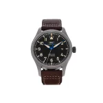 Pkstockx IWC Pilot's Mark XVIII Automatic Black Dial Leather - BrownIW327006