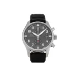 Pkstockx IWC Pilot's Spitfire Automatic Black Dial Fabric - Black IW387802