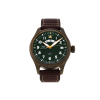 Pkstockx IWC Pilot's UTC Black Dial Automatic Blue Dial Leather - Brown IW327101