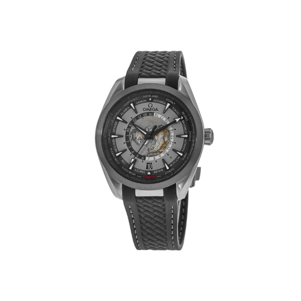 Pkstockx Omega Seamaster Aqua Terra 150M Grey Dial Rubber Strap Men's Watch 220.92.43.22.99.001