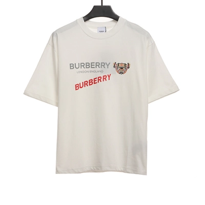 PK God Batch Burberry bear print short sleeves 01