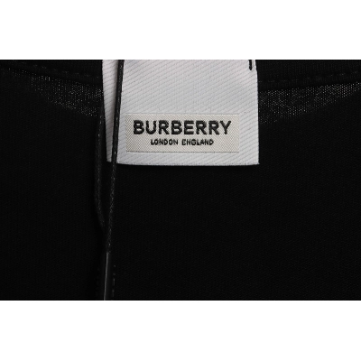 PK God Batch Burberry bear print short sleeves black 02