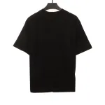 PK God Batch Burberry bear print short sleeves black