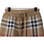 PK God Batch Burberry Classic Check Knit Shorts Red Stripe