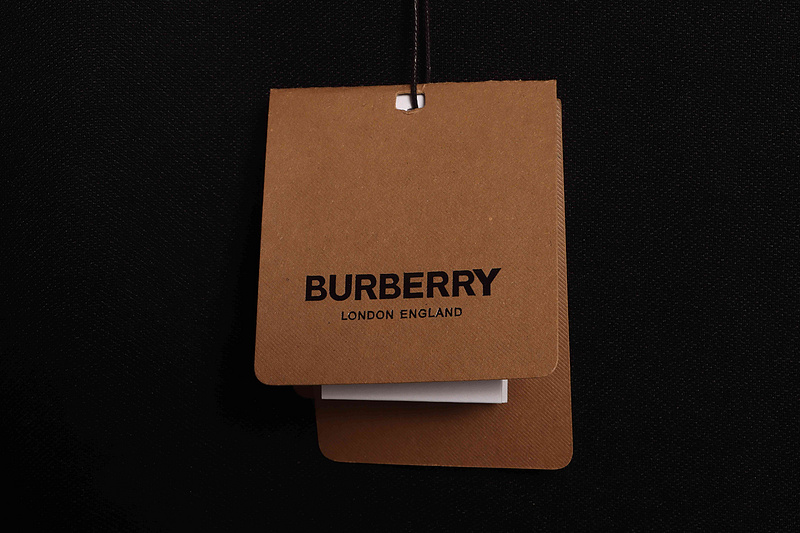 PK God Batch Burberry collar letter POLO black