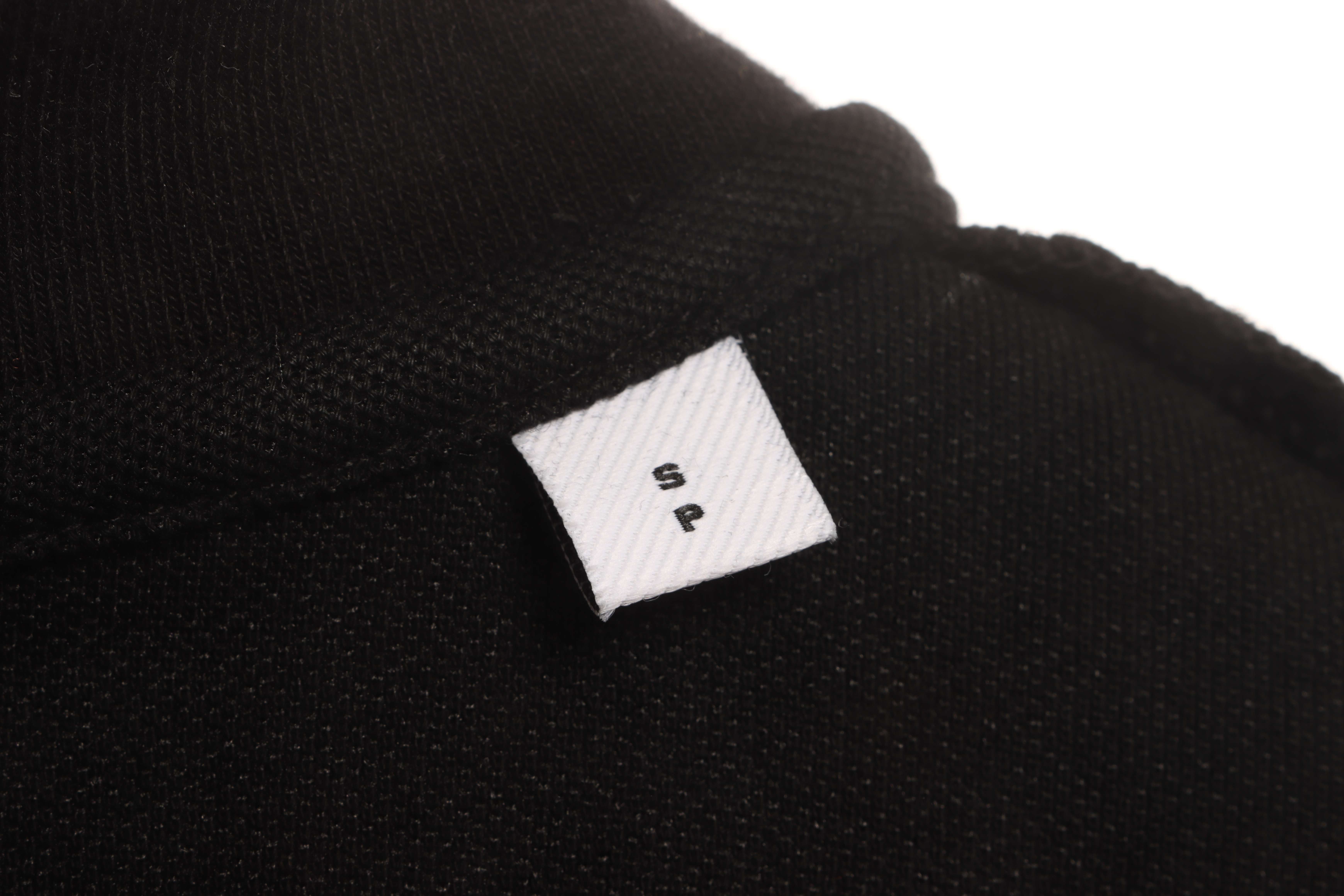PK God Batch Burberry collar letter POLO black