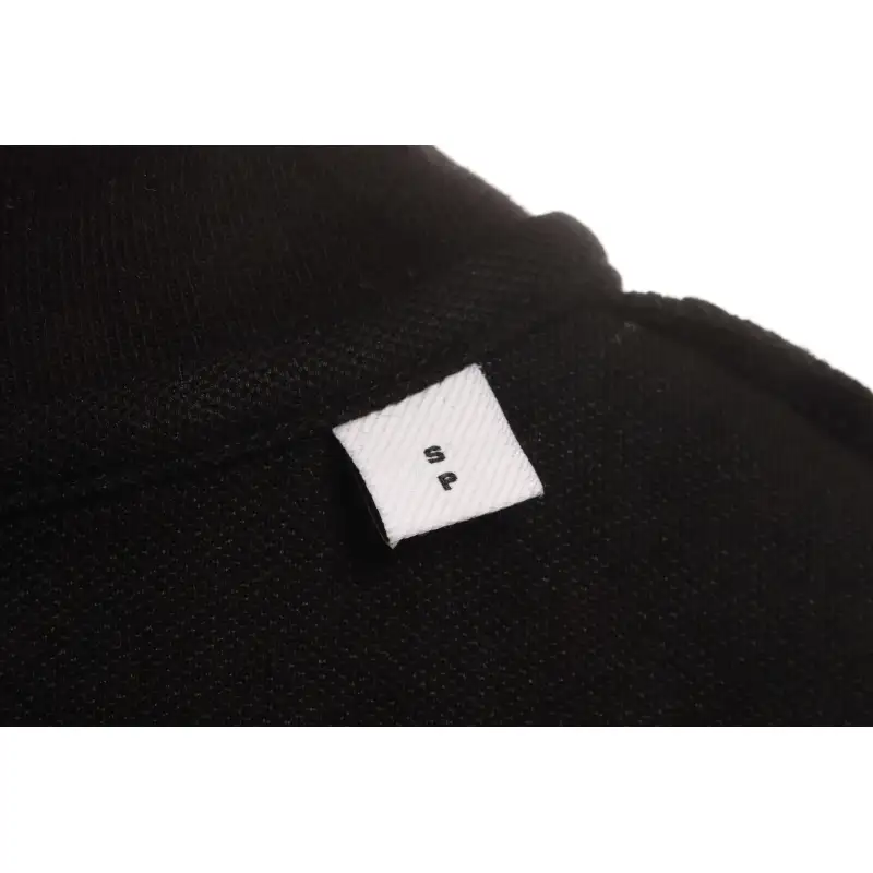 PK God Batch Burberry collar letter POLO black