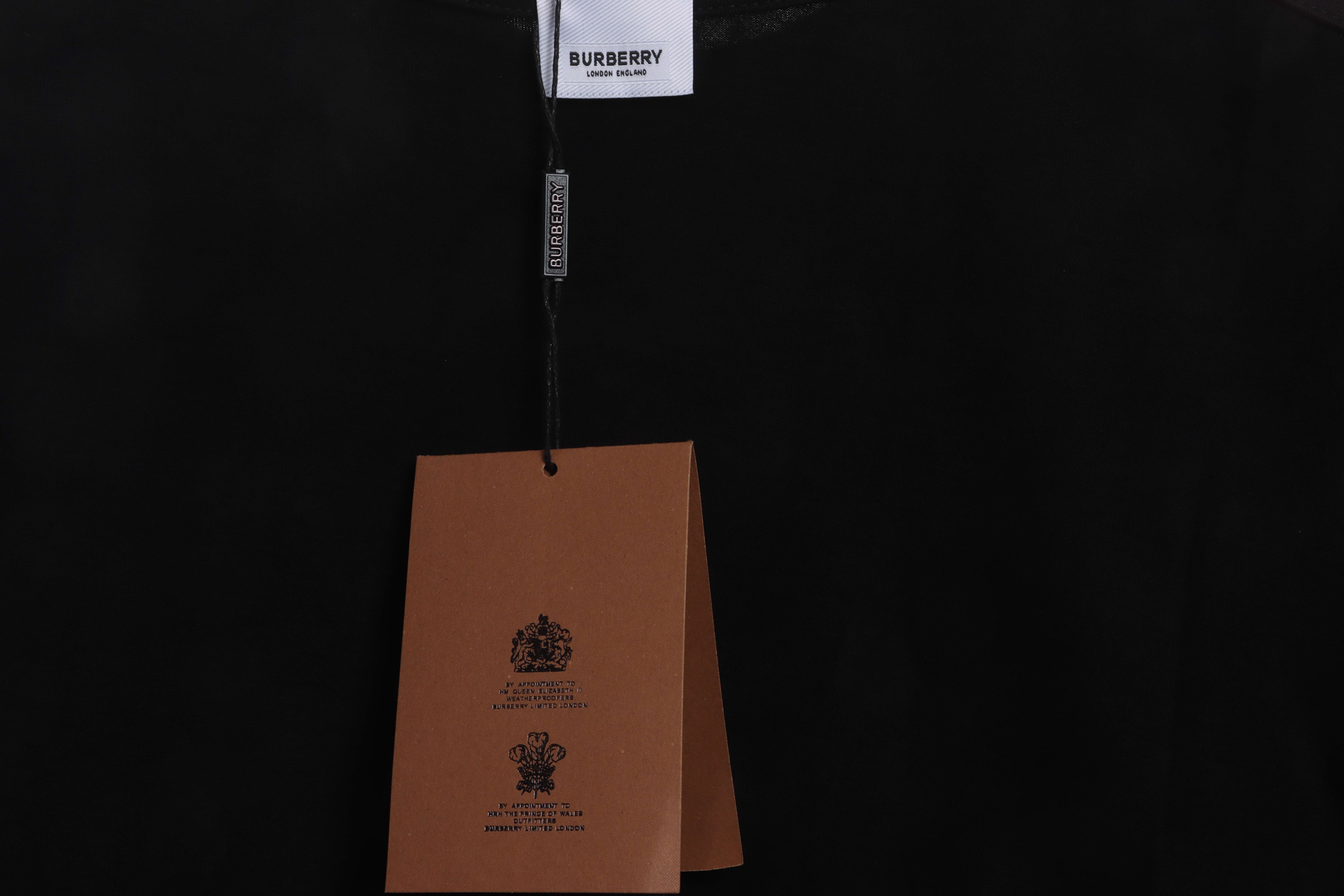 PK God Batch Burberry label patch short sleeves