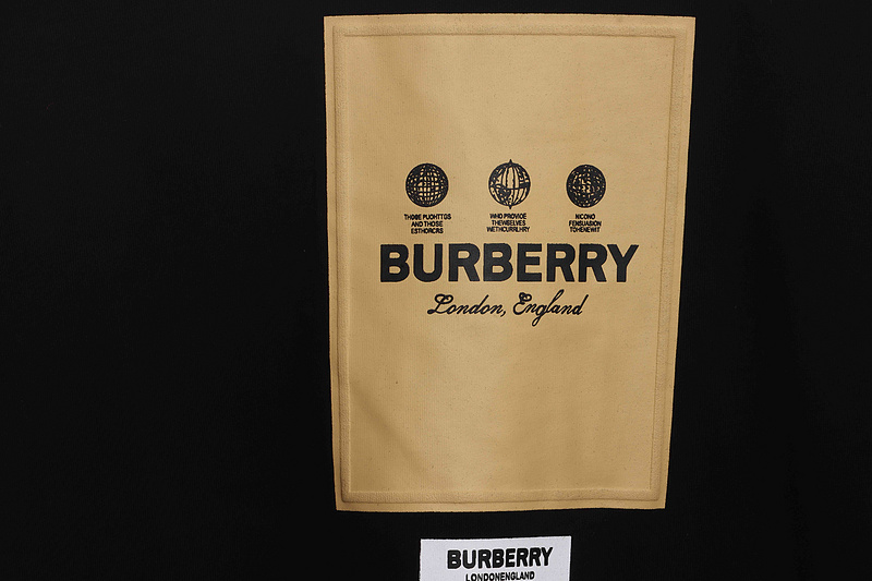 PK God Batch Burberry label patch short sleeves