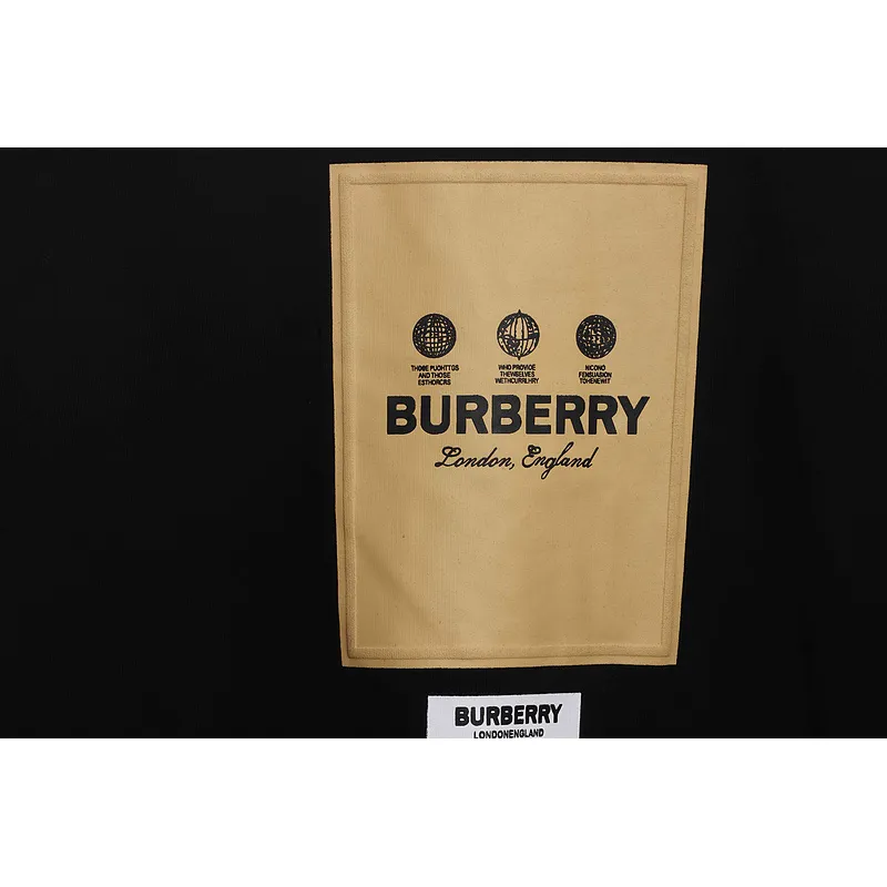 PK God Batch Burberry label patch short sleeves