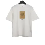 PK God Batch Burberry label patch short sleeves white