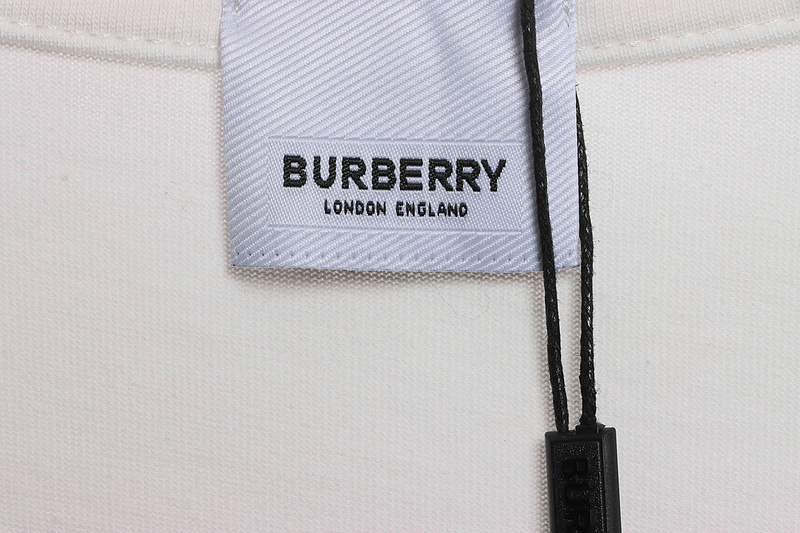 PK God Batch Burberry label patch short sleeves white