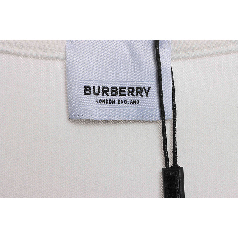 PK God Batch Burberry label patch short sleeves white