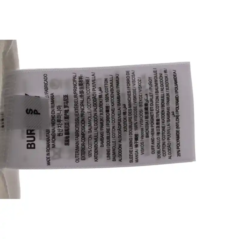 PK God Batch Burberry Little Monsters short sleeve white