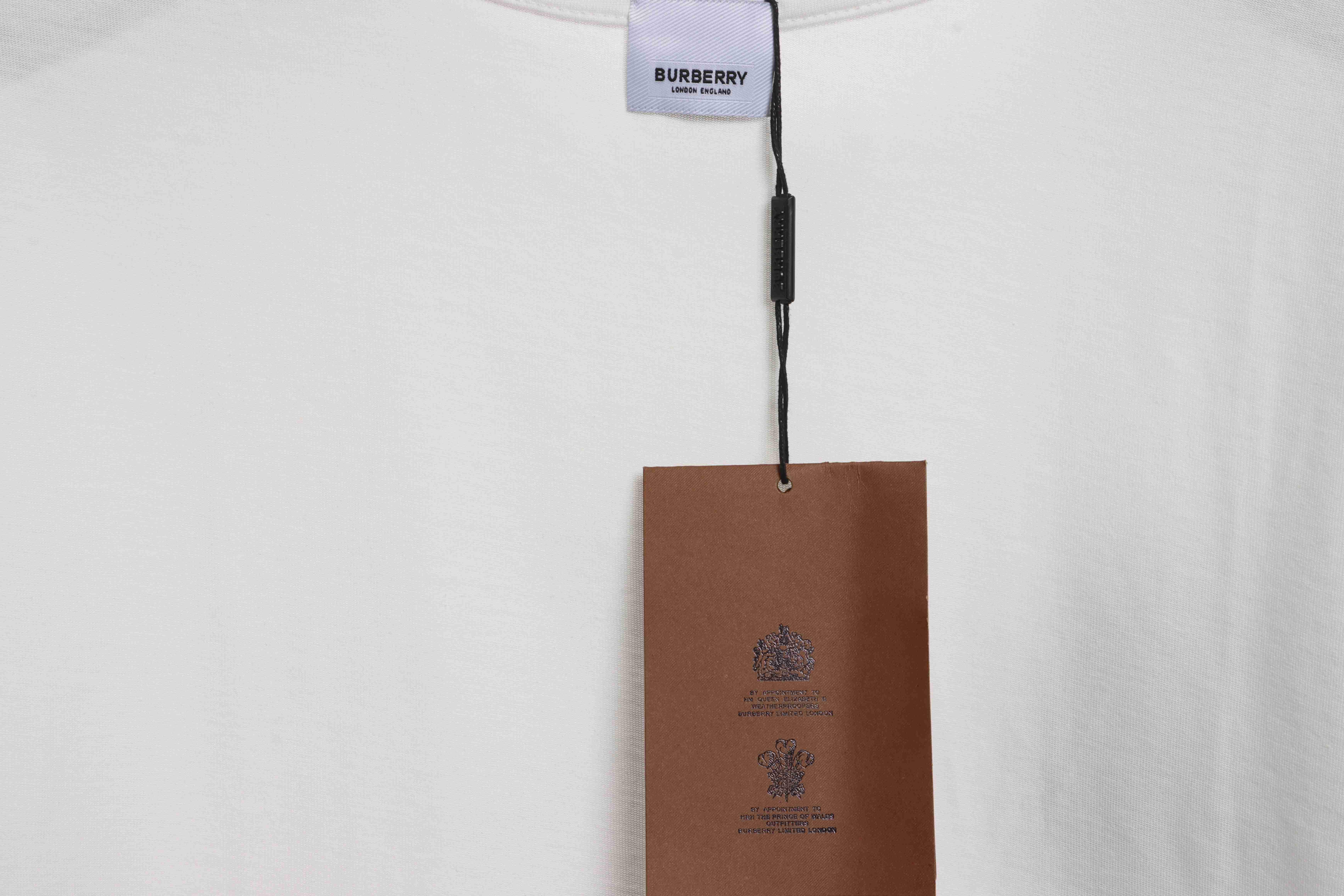 PK God Batch Burberry Little Monsters short sleeve white
