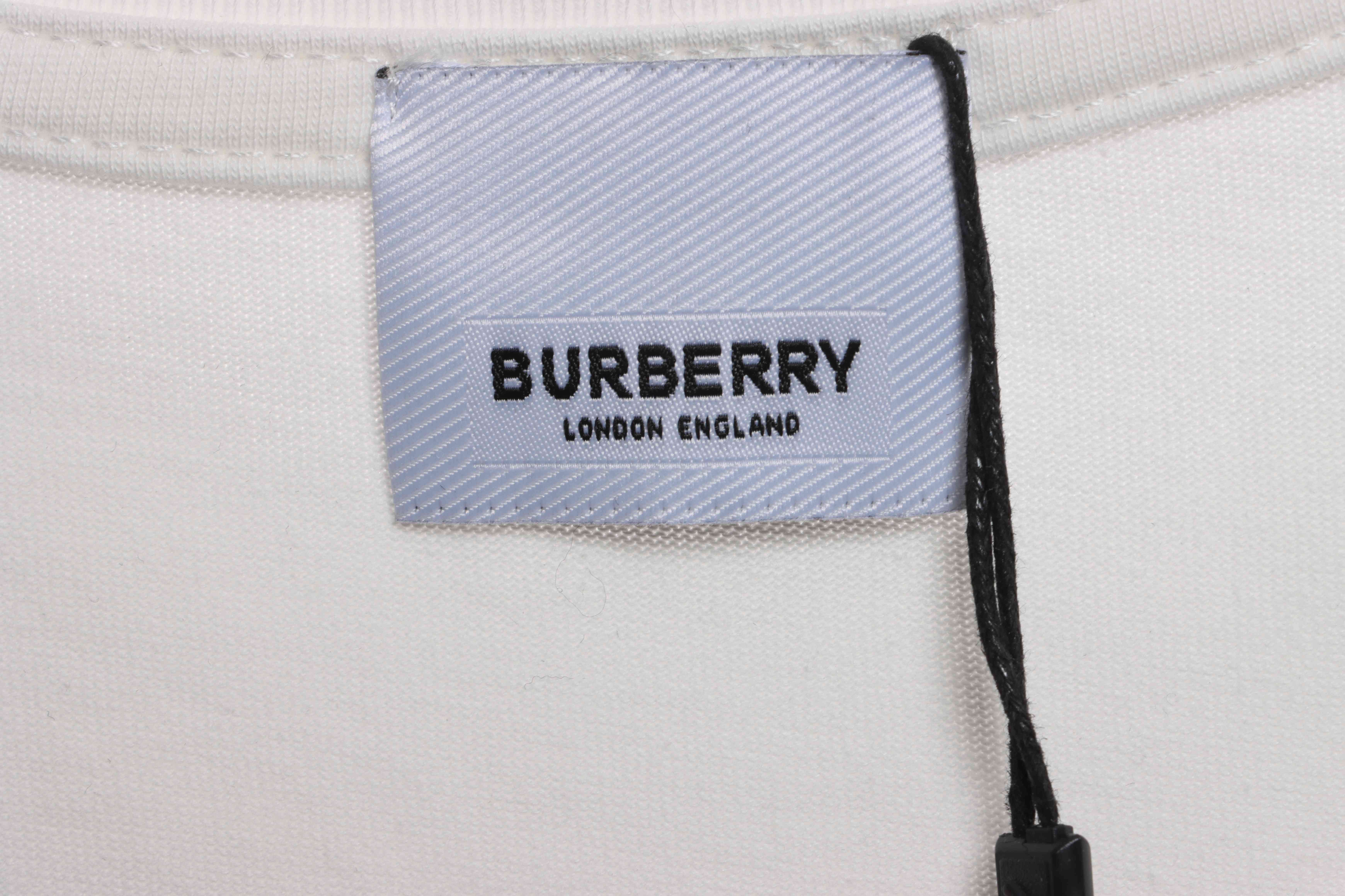PK God Batch Burberry Little Monsters short sleeve white