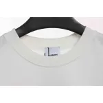 PK God Batch Burberry logo chest limited edition short sleeves white