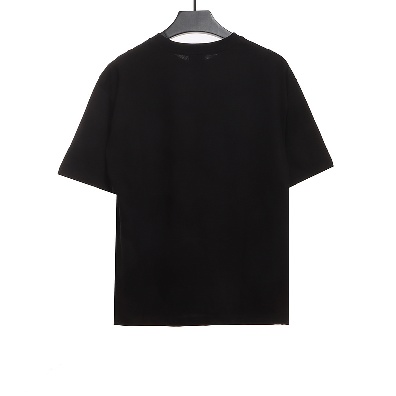 PK God Batch Burberry logo chest limited edition short sleeves black