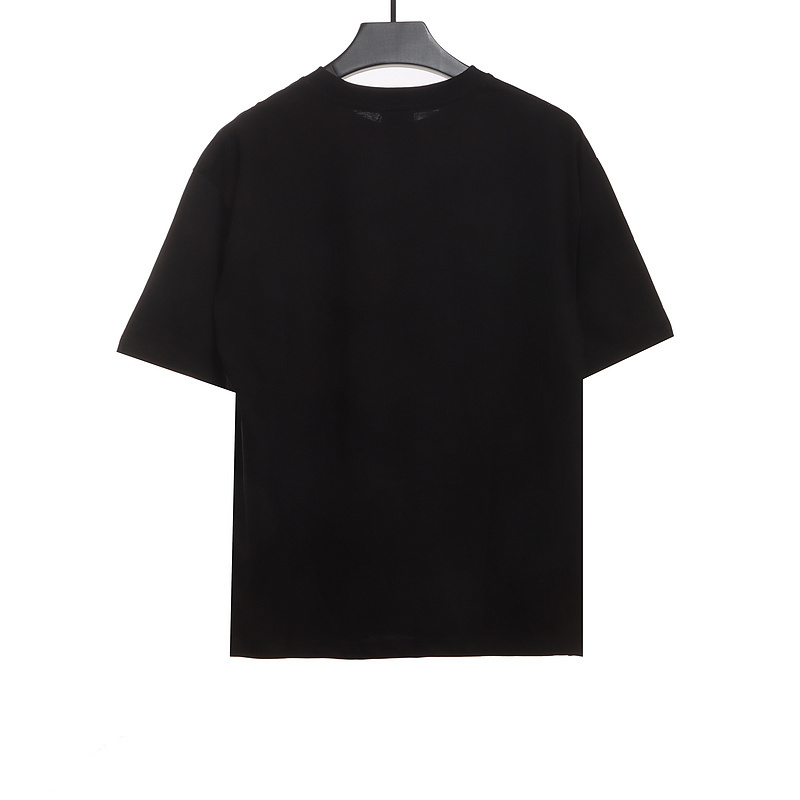 PK God Batch Burberry logo chest limited edition short sleeves black